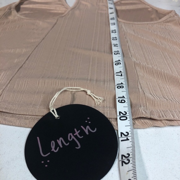 Free People Intimately nude sleeveless blouse • XS - Picture 6 of 6